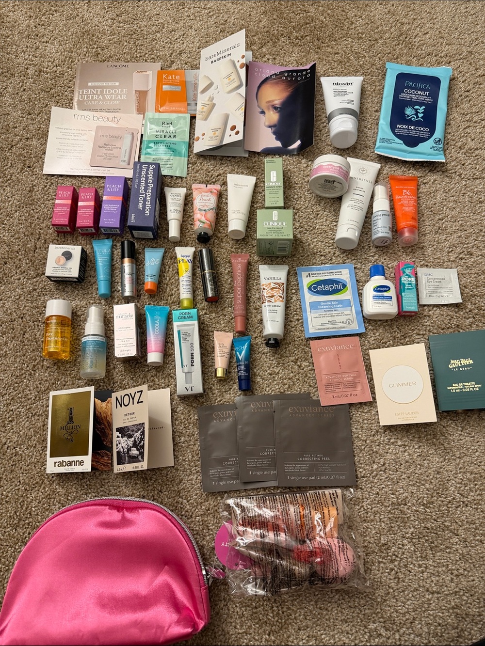 57x Beauty & Skincare Sample GWP Bundle Kopari Exuvianxe Coola St Tropez Tula